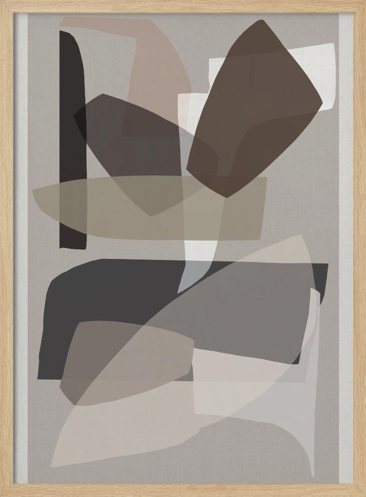 Neutral Shapes 3 | Poster