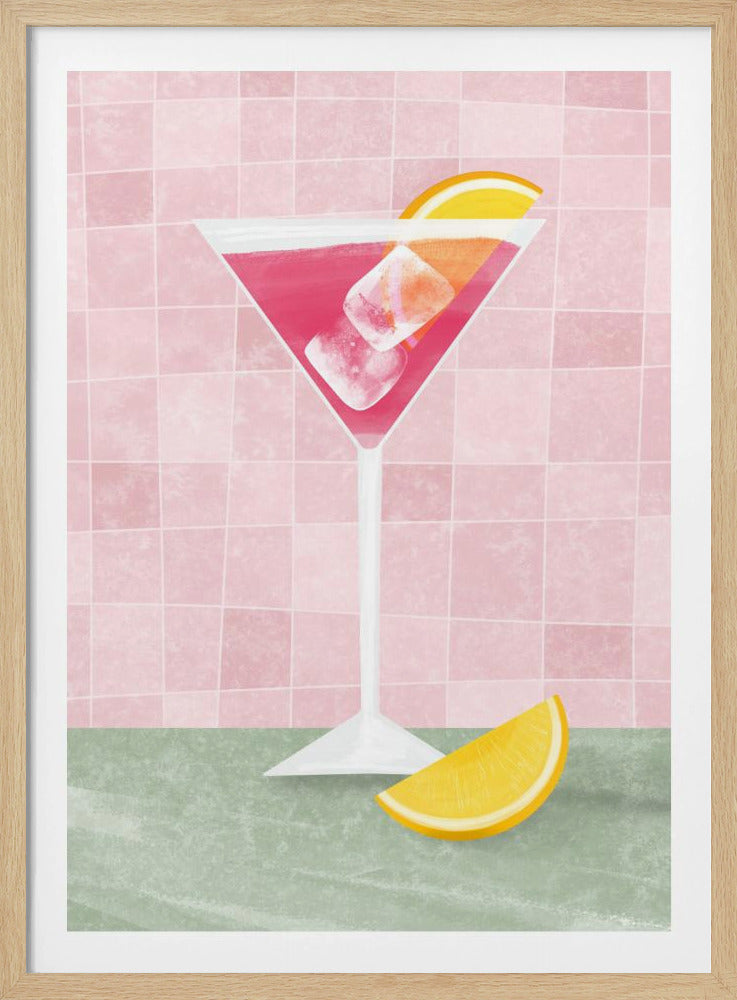 Pink coctail | Poster