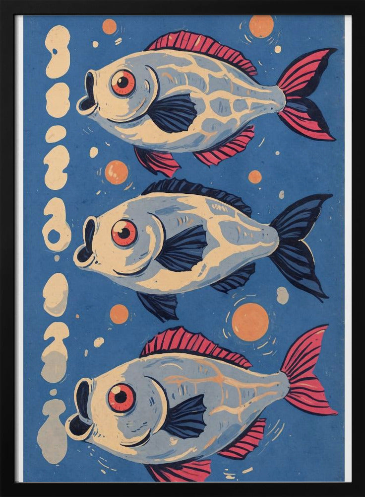 Cosmic Koi Dance | Poster