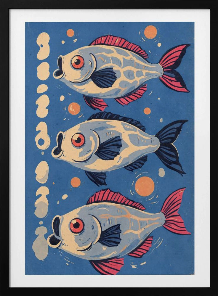 Cosmic Koi Dance | Poster