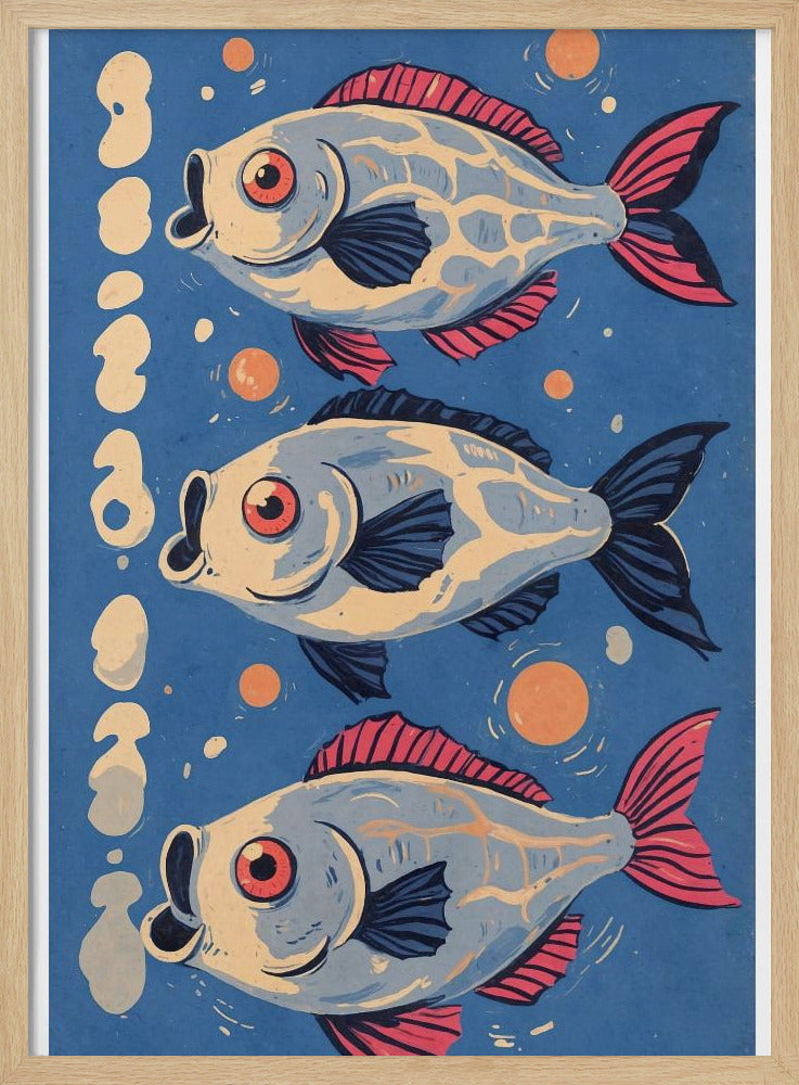 Cosmic Koi Dance | Poster