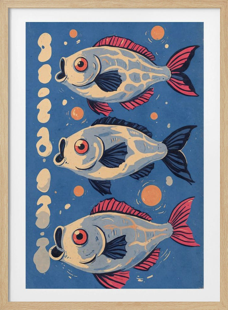 Cosmic Koi Dance | Poster