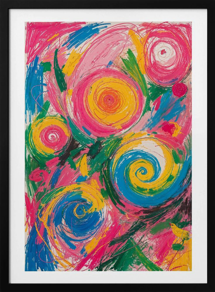 Swirling Vortexes | Poster