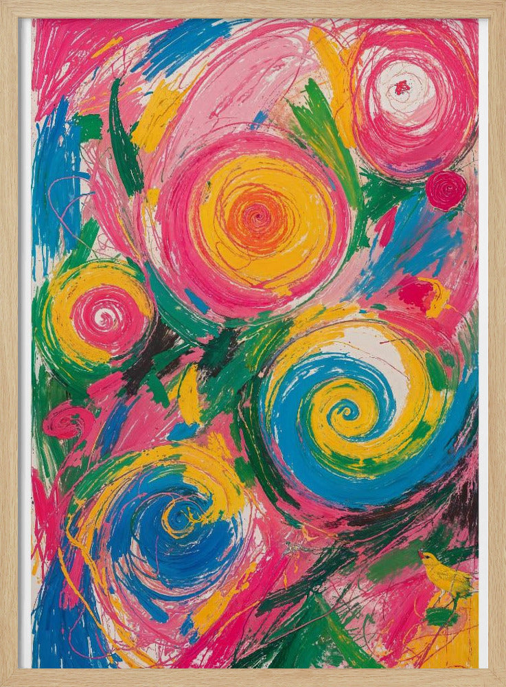 Swirling Vortexes | Poster