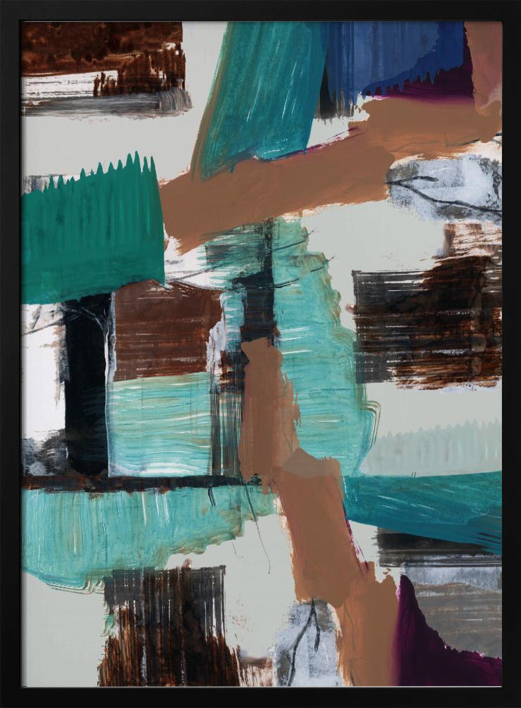 Blue Abstract | Poster