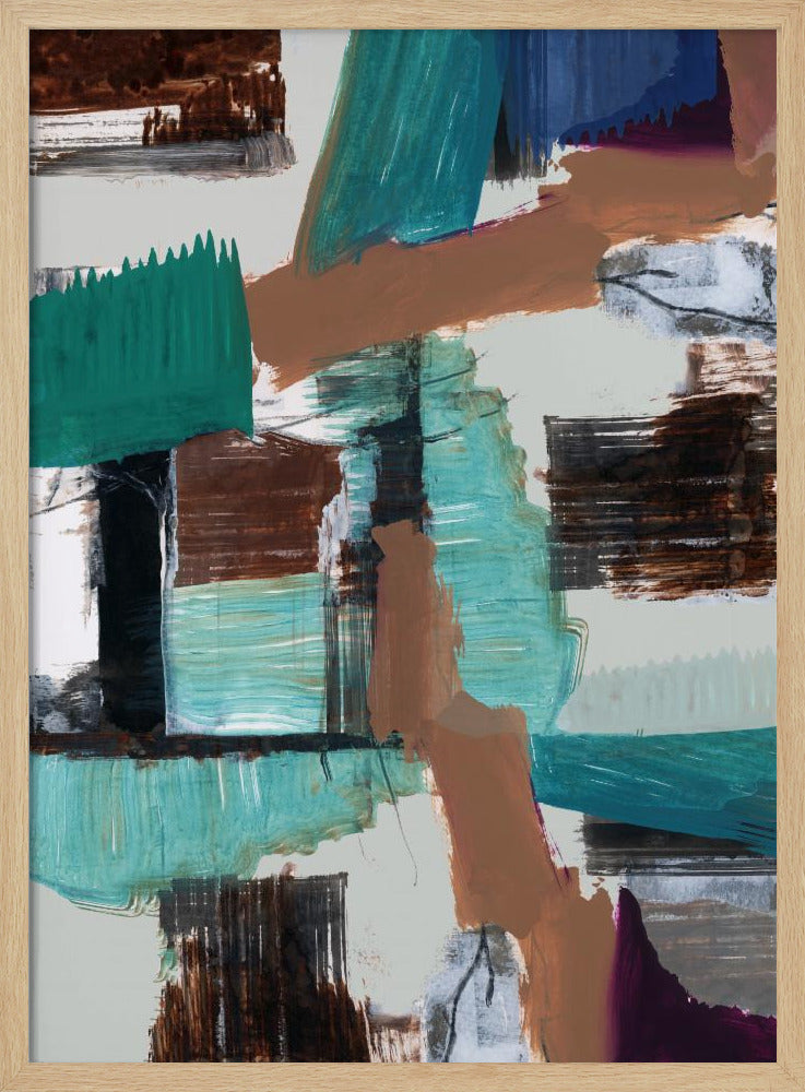 Blue Abstract | Poster