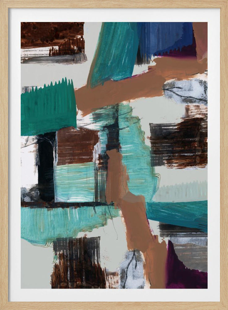 Blue Abstract | Poster