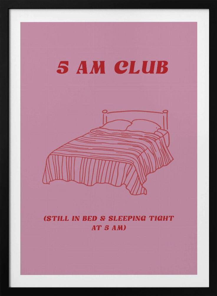 Cozy 5 AM Slumber | Poster