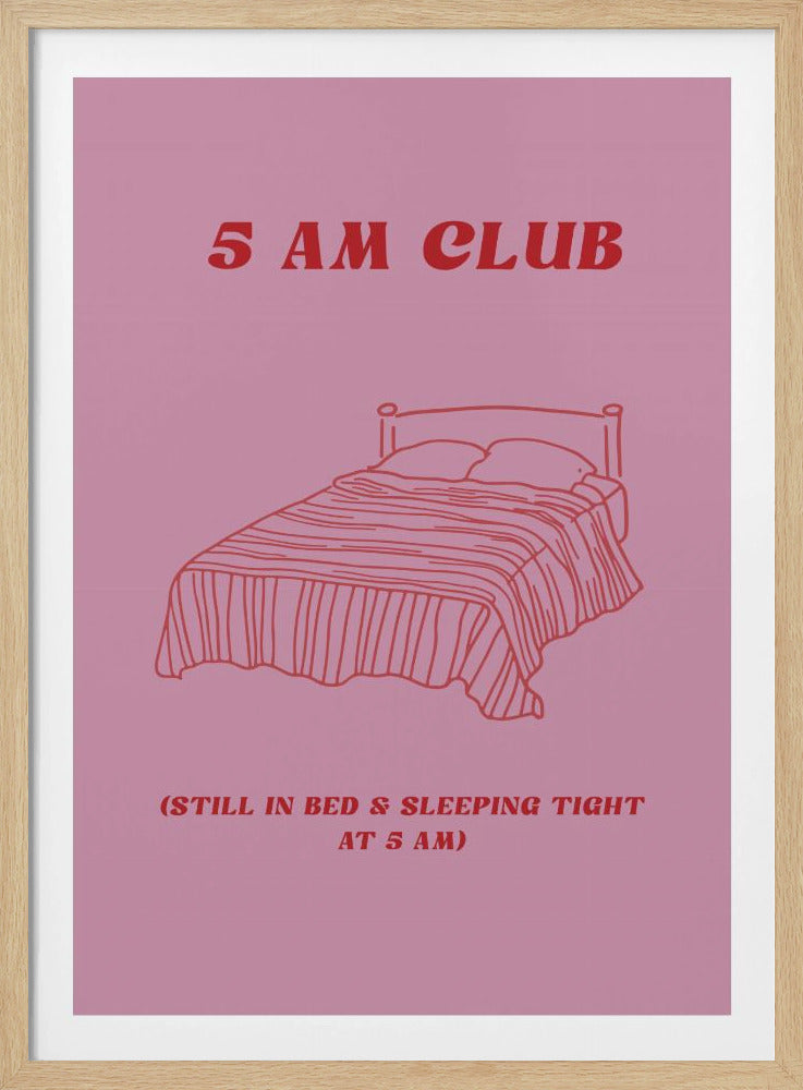 Cozy 5 AM Slumber | Poster