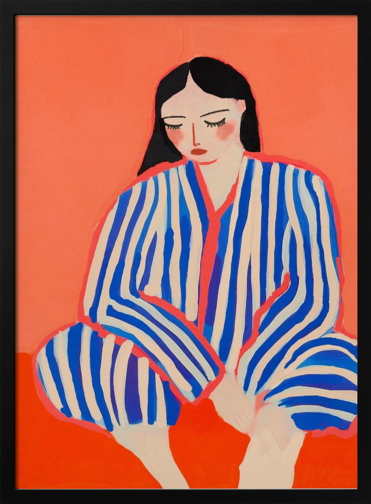 Striped Reflection | Poster