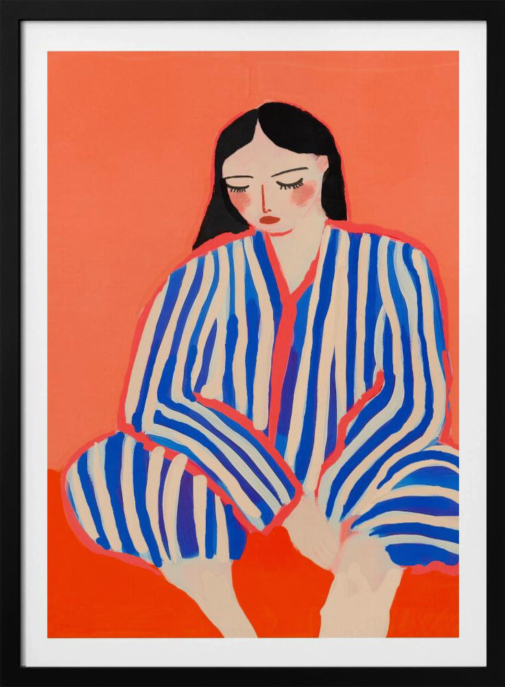Striped Reflection | Poster