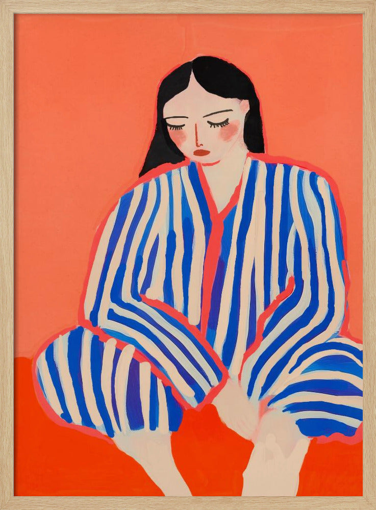 Striped Reflection | Poster