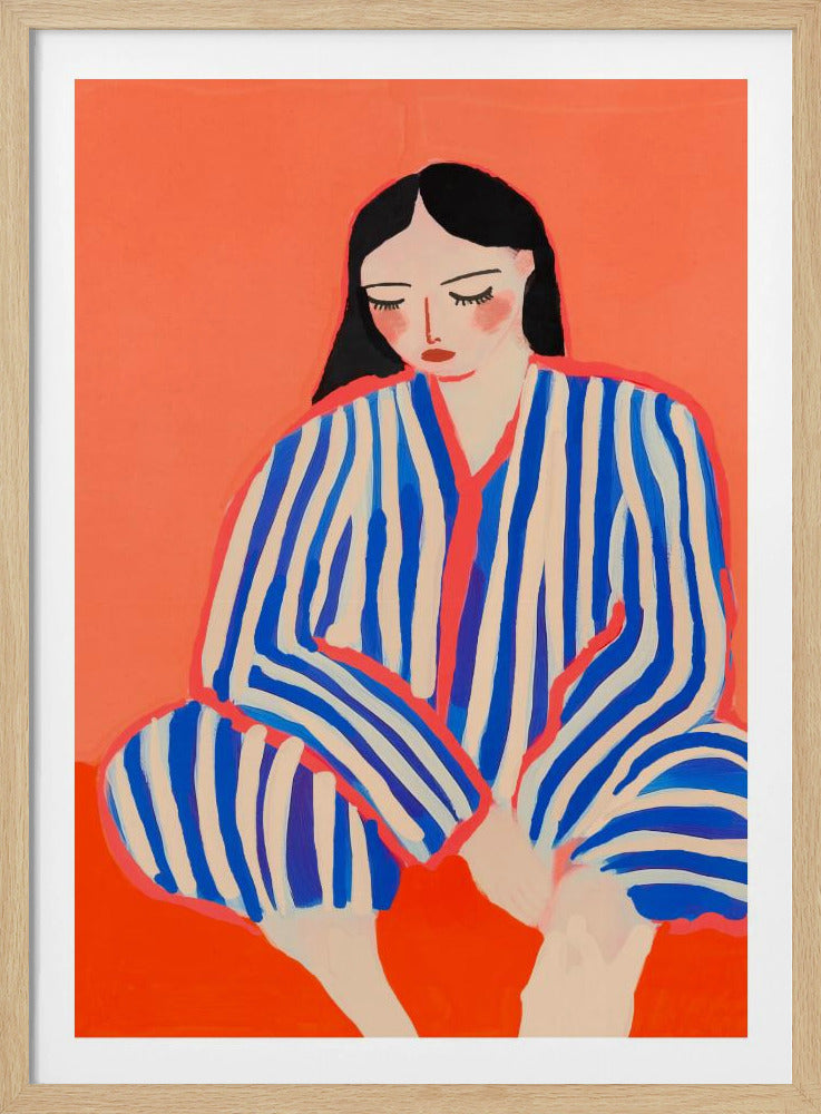 Striped Reflection | Poster