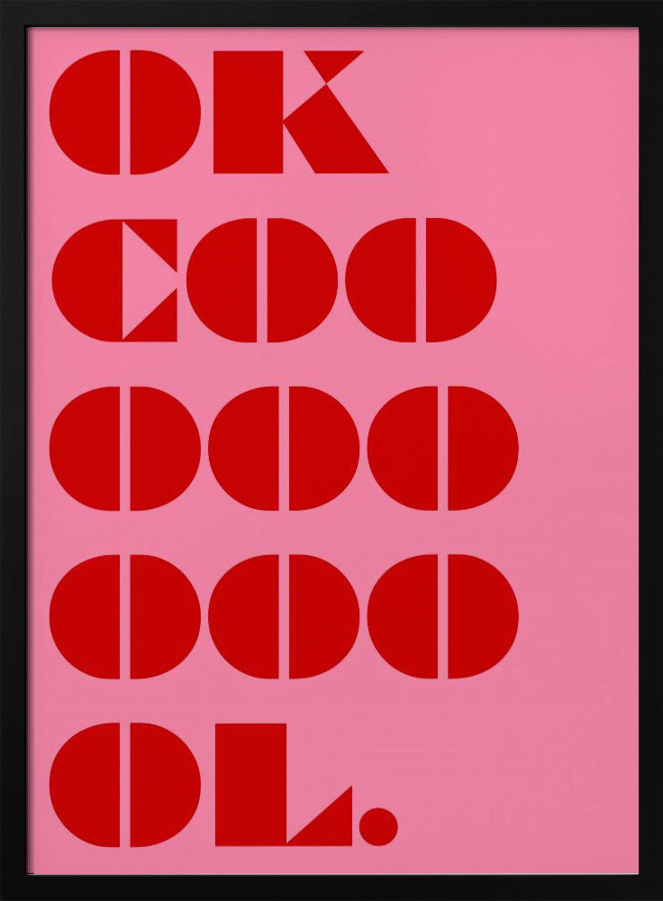 Bold Geometric Message | Poster