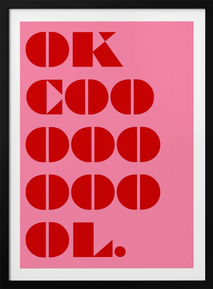 Bold Geometric Message | Poster