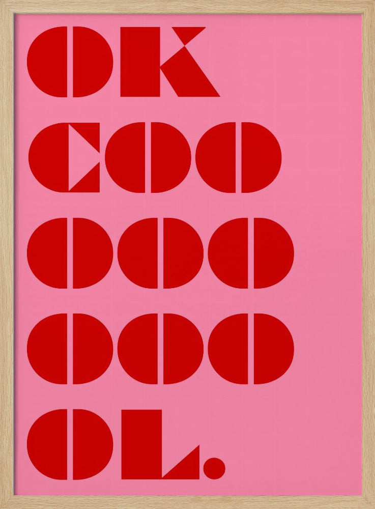 Bold Geometric Message | Poster