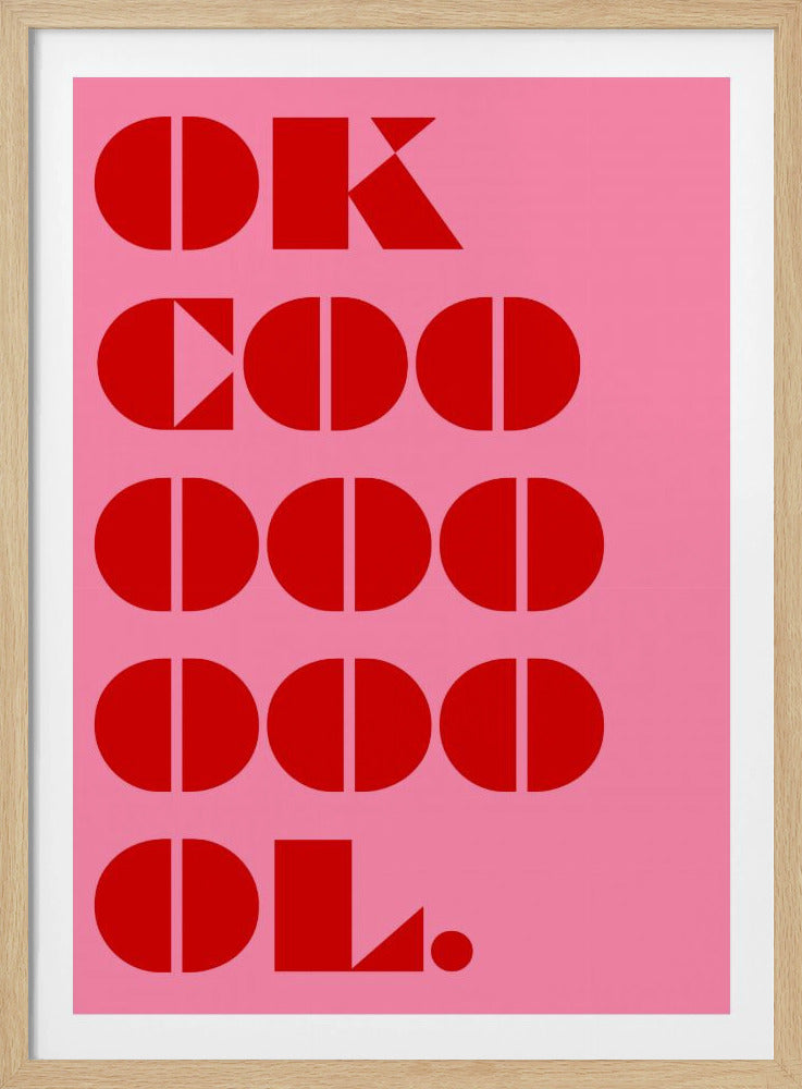 Bold Geometric Message | Poster