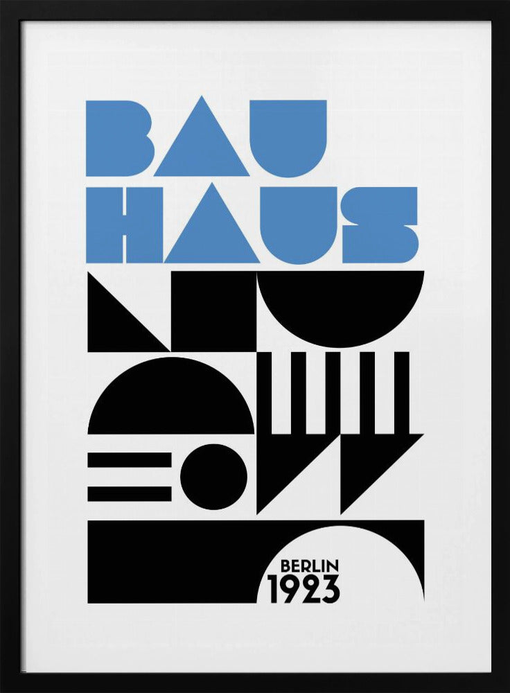 Bauhaus Geometry | Poster