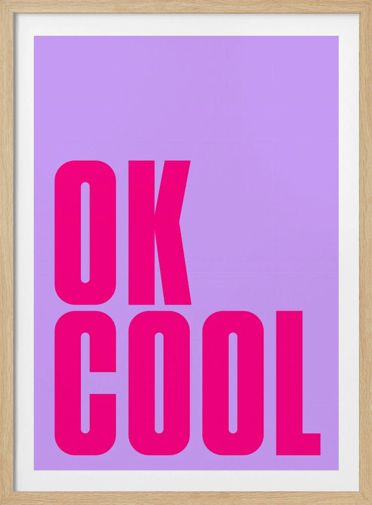 Bold Pink Statement | Poster