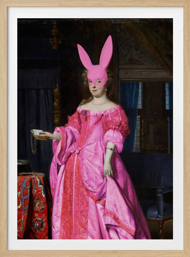 Pink Masquerade Duchess | Poster