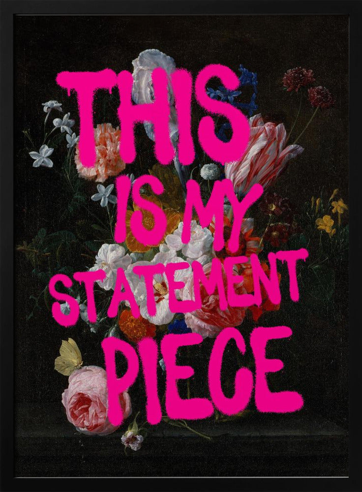 Bold Floral Statement | Poster