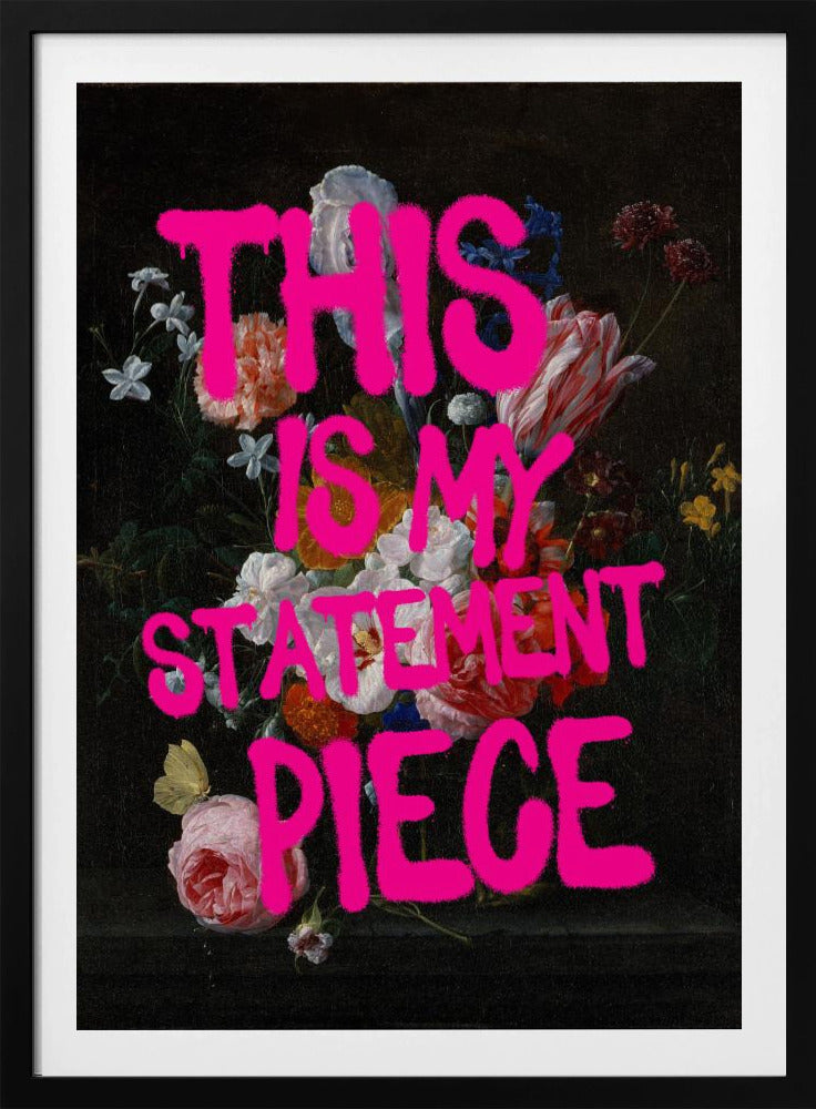 Bold Floral Statement | Poster