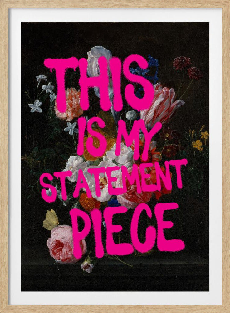 Bold Floral Statement | Poster