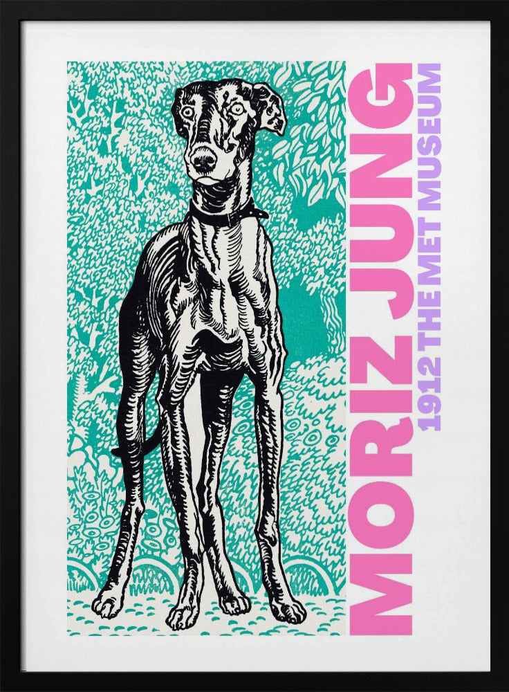 Regal Canine Gaze | Poster