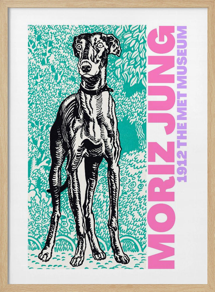 Regal Canine Gaze | Poster