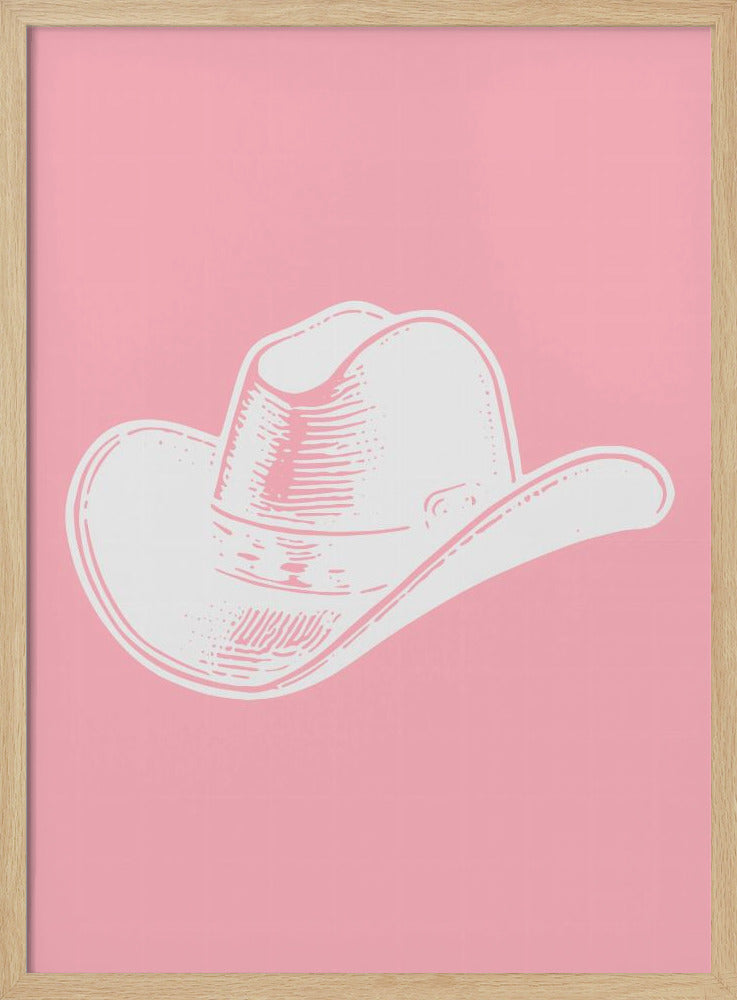 Pink Cowboy Hat | Poster