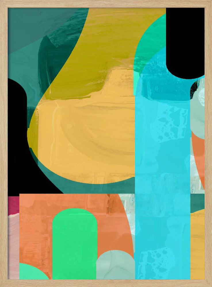 Retro Pattern Play | Poster