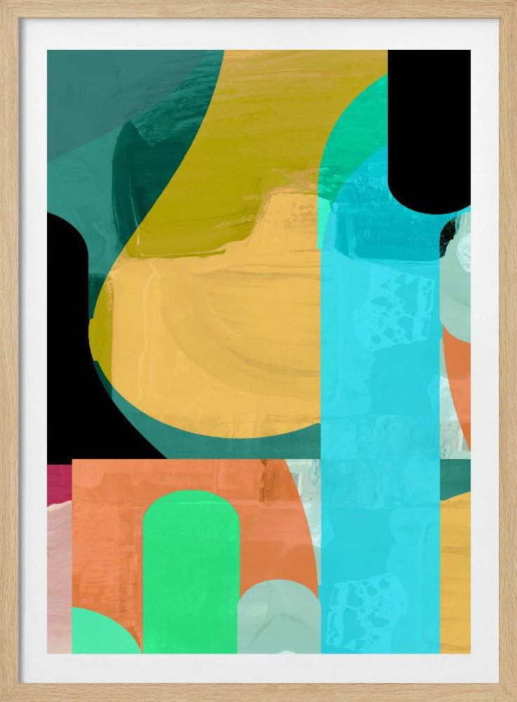 Retro Pattern Play | Poster