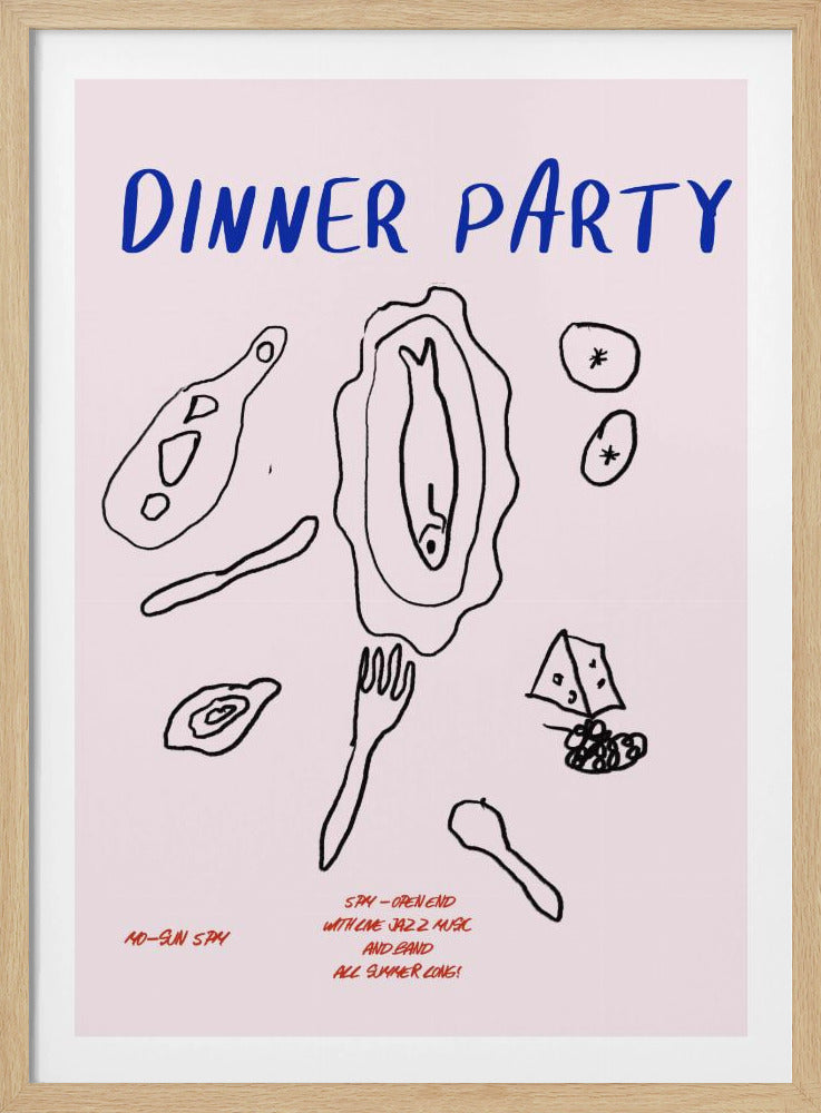 Minimalist Feast | Poster