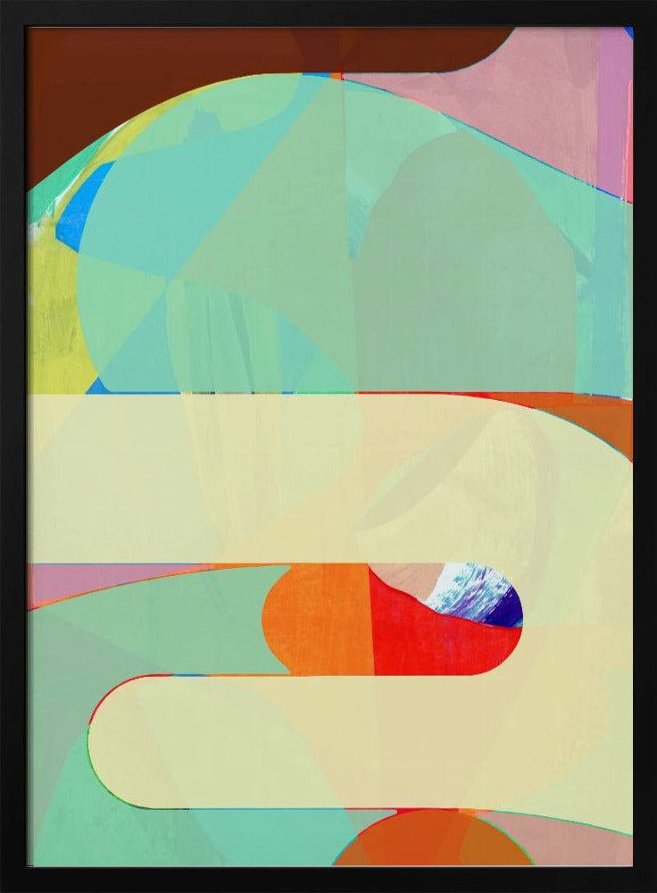 Colorful Geometric Shapes | Poster