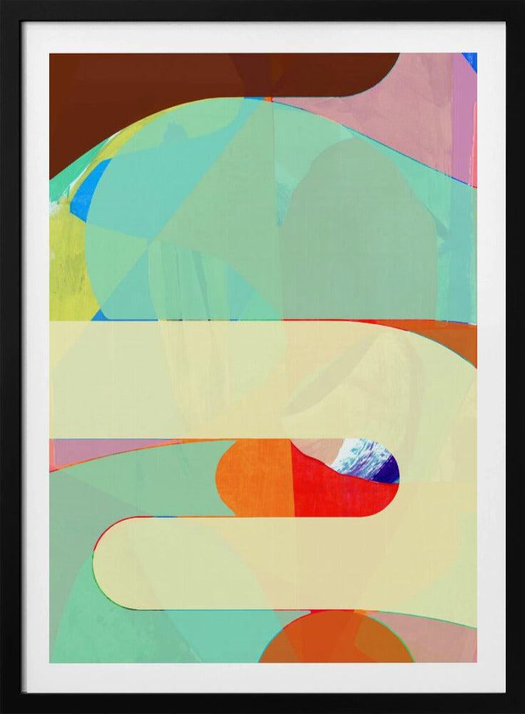 Colorful Geometric Shapes | Poster