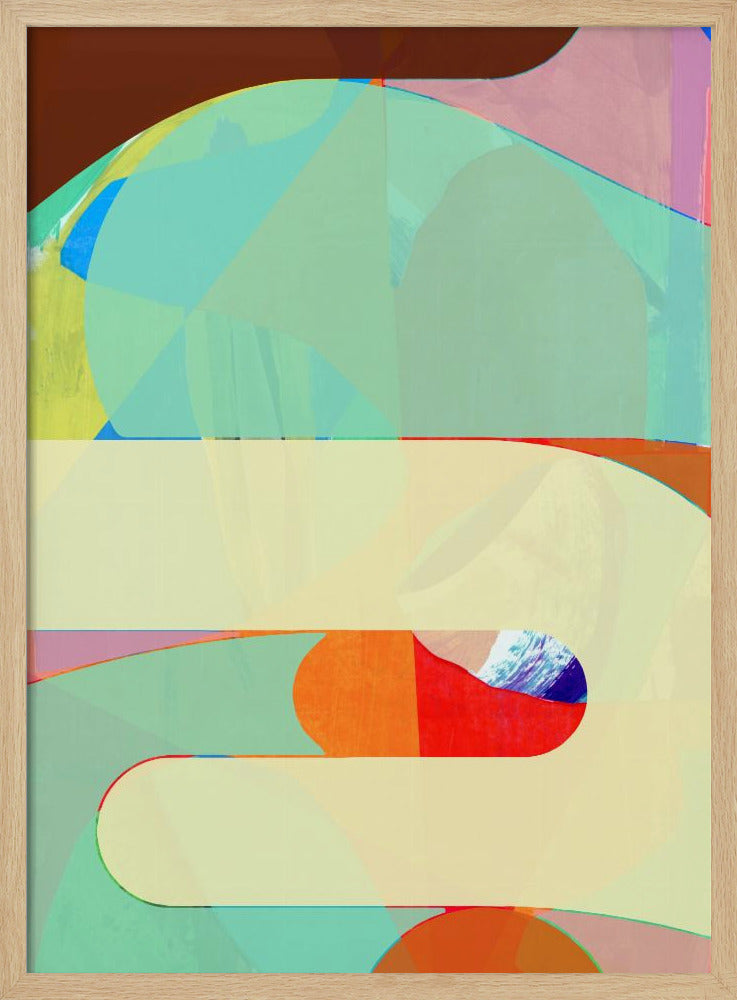 Colorful Geometric Shapes | Poster