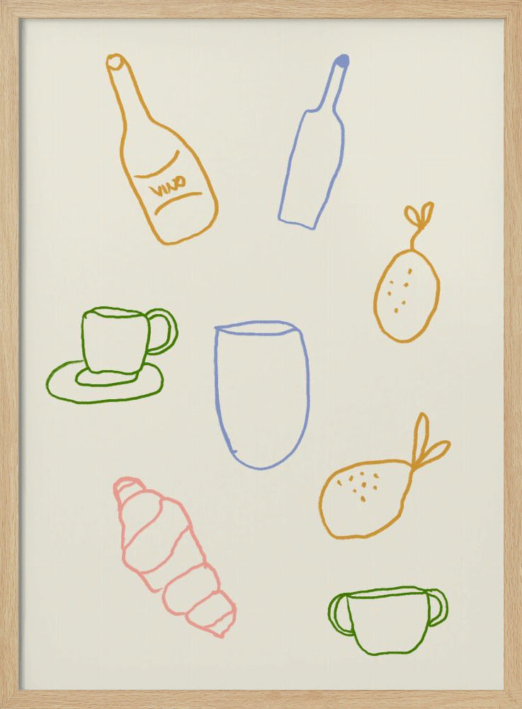 Minimalist Brunch | Poster