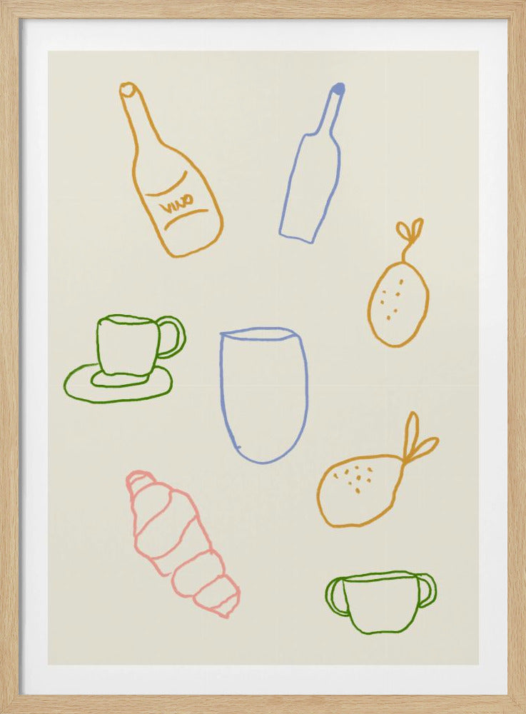Minimalist Brunch | Poster