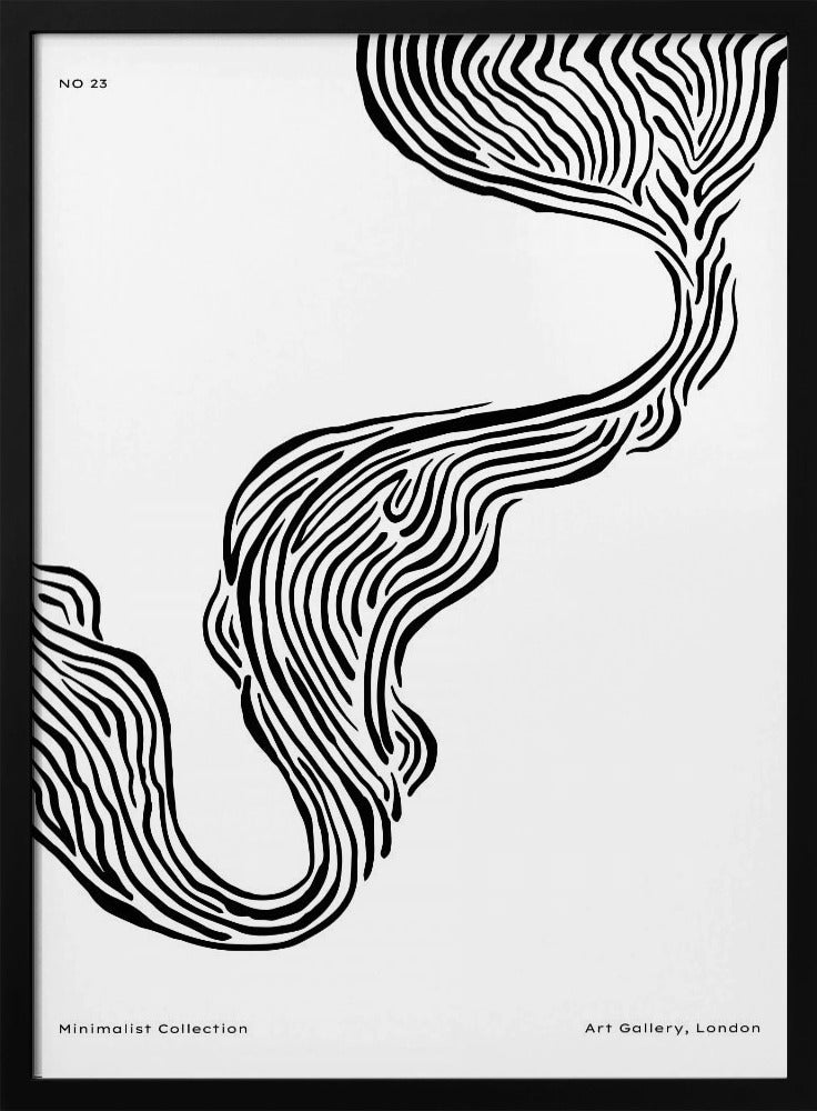 Flowing Lines | Poster
