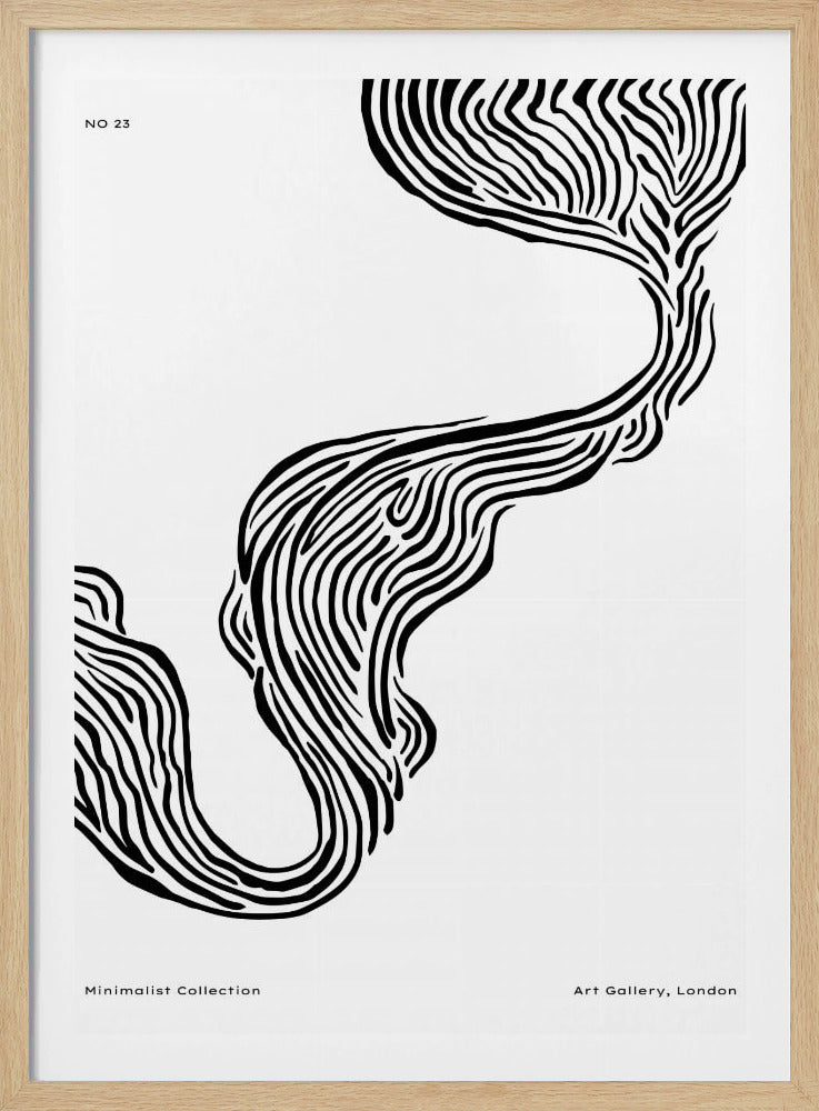 Flowing Lines | Poster
