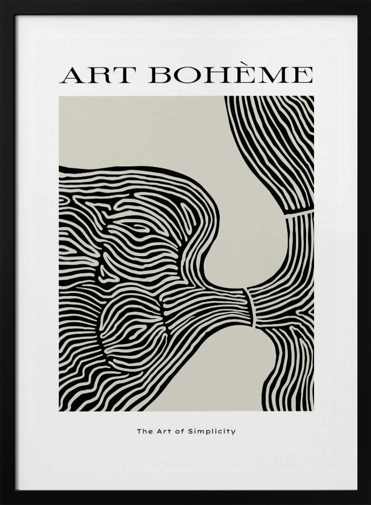 Flowing Stripes | Poster