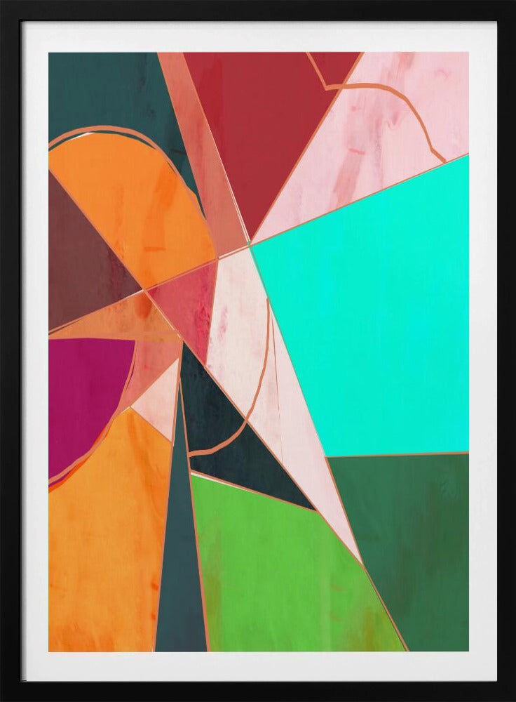 Colorful Geometry Abstract | Poster
