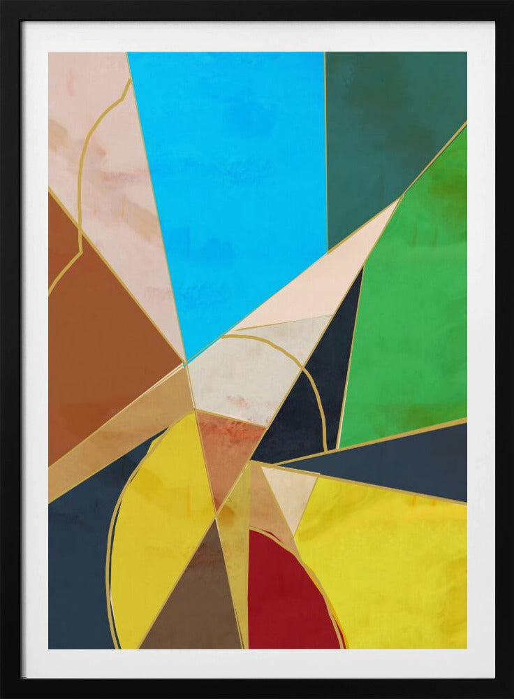 Colorful Geometric Shapes | Poster