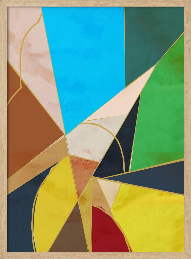 Colorful Geometric Shapes | Poster