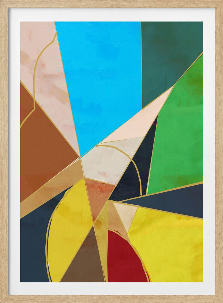 Colorful Geometric Shapes | Poster