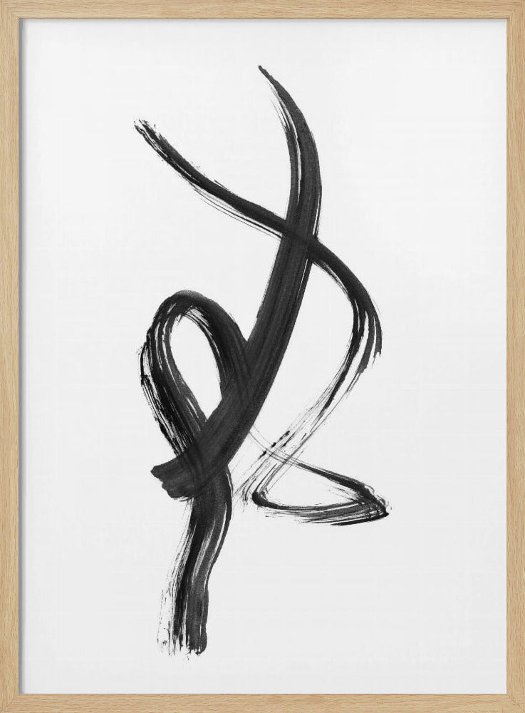 Brush Stroke01 18x24 | Poster