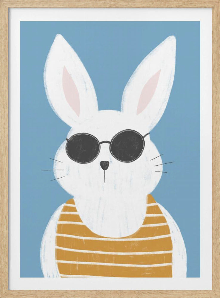 Summer bunny vintage | Poster