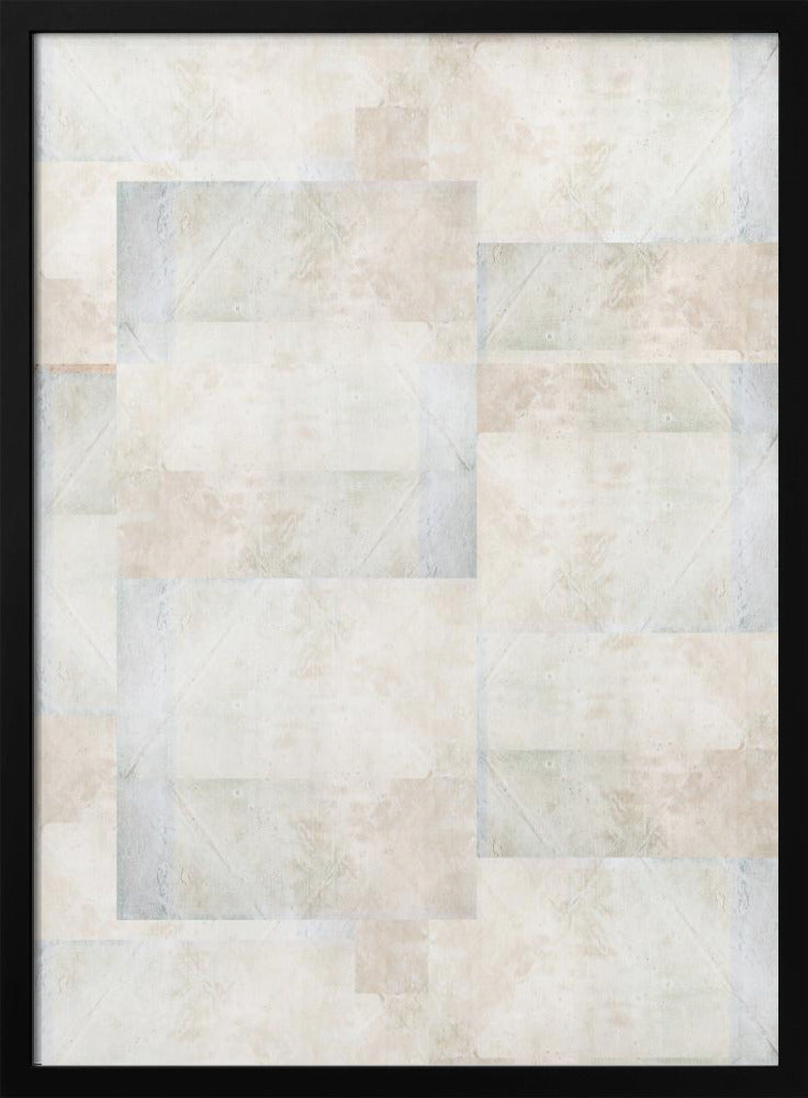 Soft Abstract Geometric Pattern | Poster