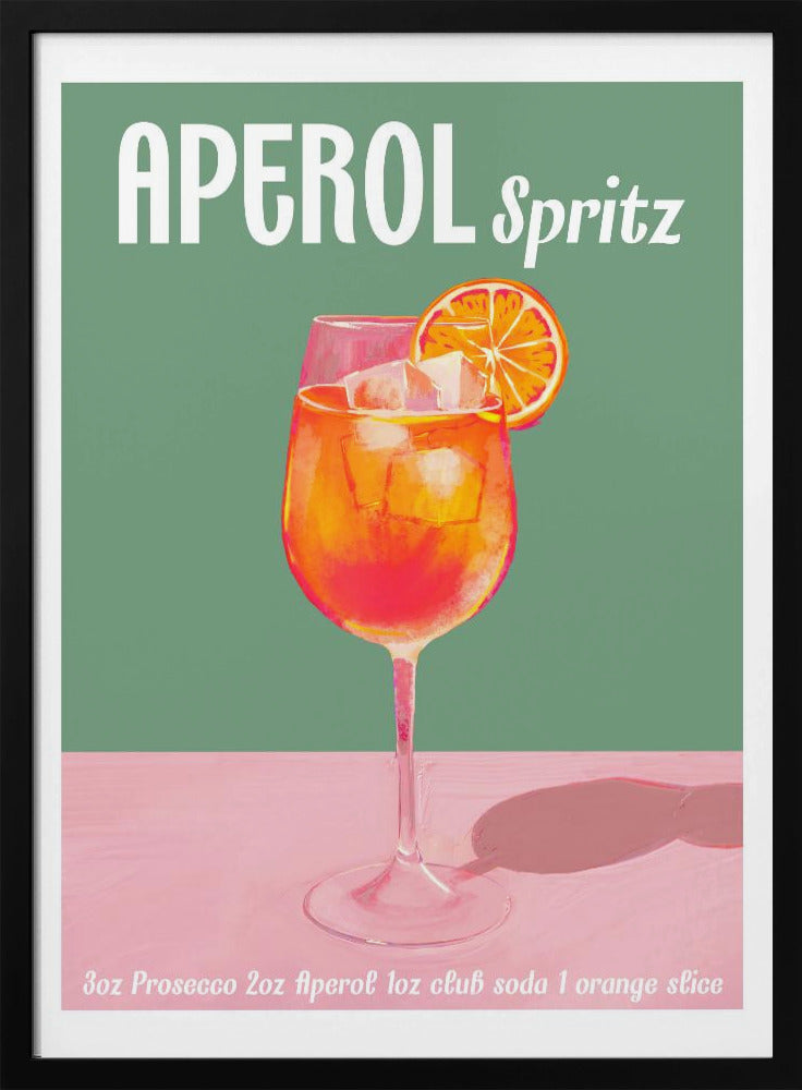 Aperol Spritz Cocktail | Poster