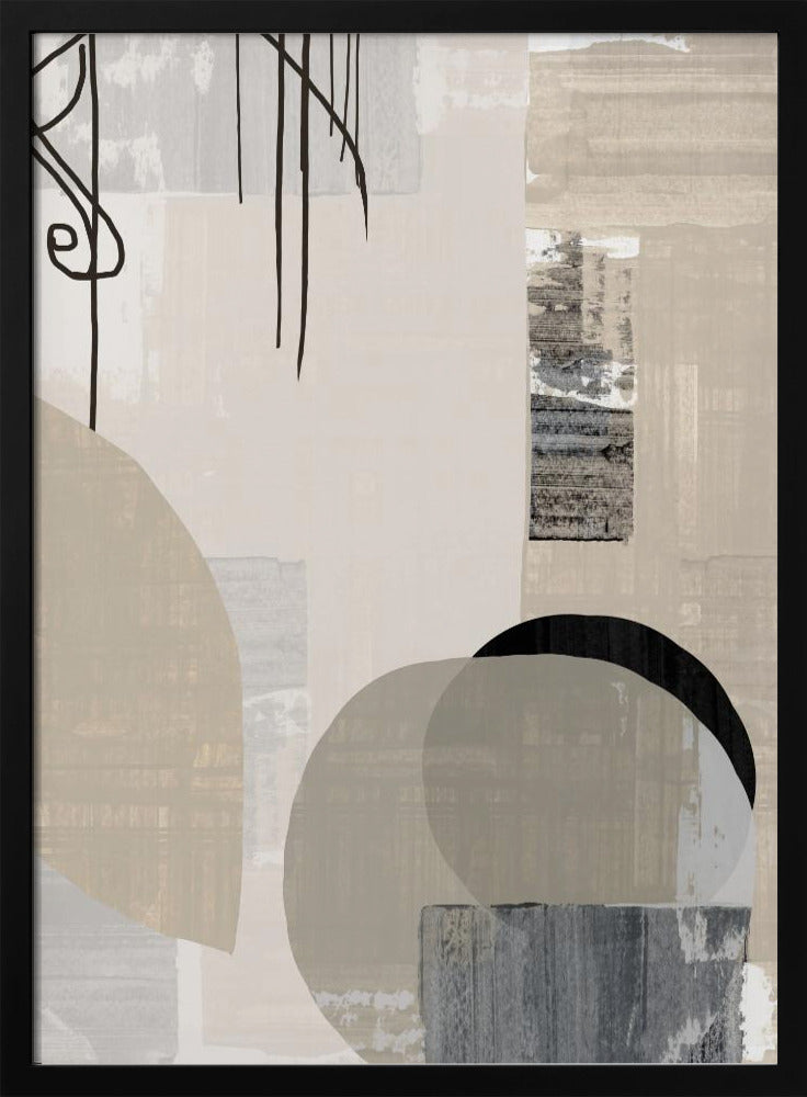Monochrome Fluidity | Poster
